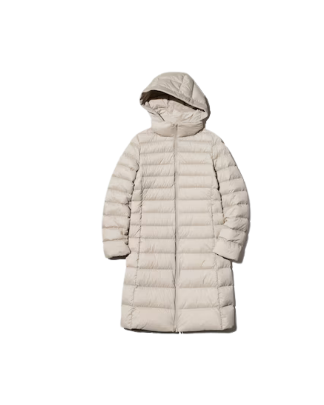 Tapado Uniqlo Ultra Light Down Coat BEIGE – CM95 – Mujer