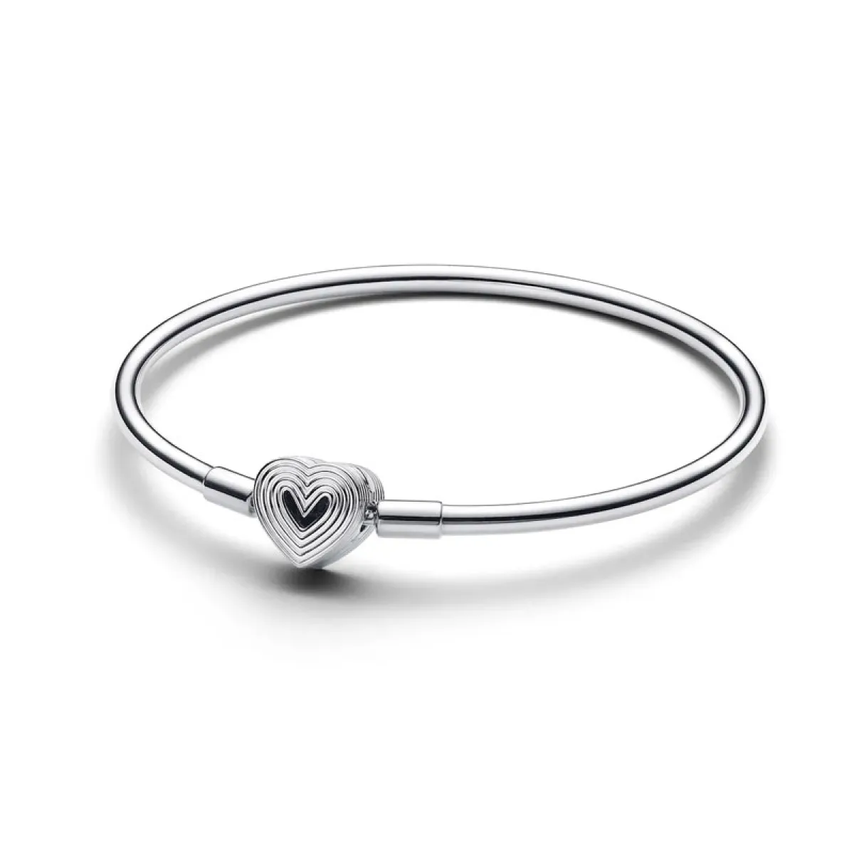 PULSERA PANDORA Moments RIGIDA Radiating Heart