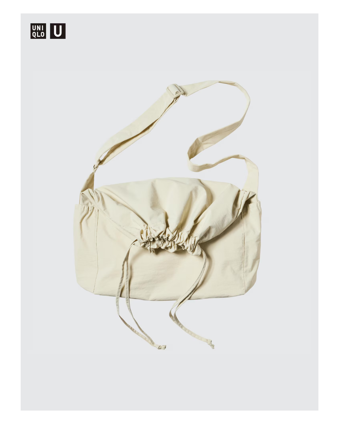 Cartera Bolso – Uniqlo – Blanco Marfil 475461